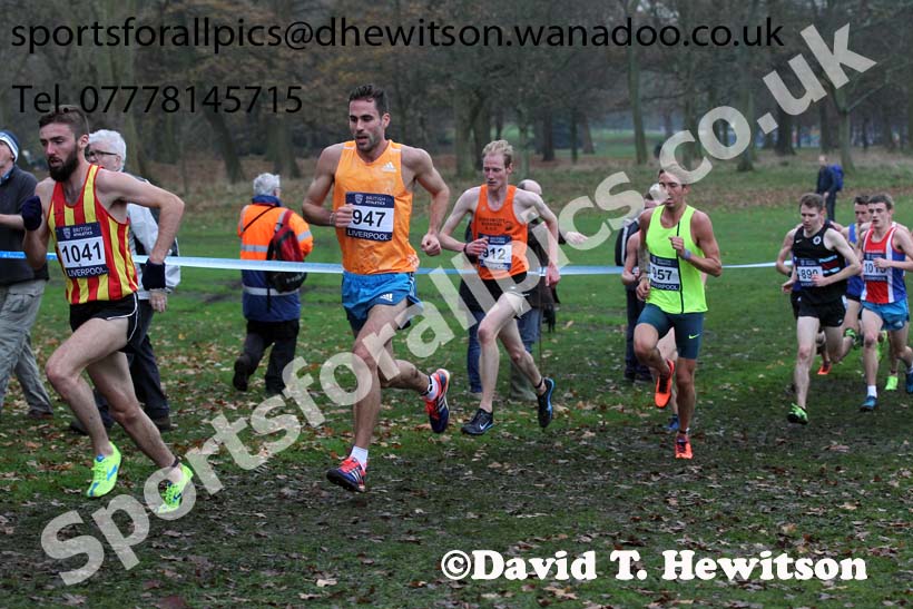 Senior men's European Cross Country Trials, Sefton Park, Liverpool. Photo: David T. Hewitson/Sports for All Pics